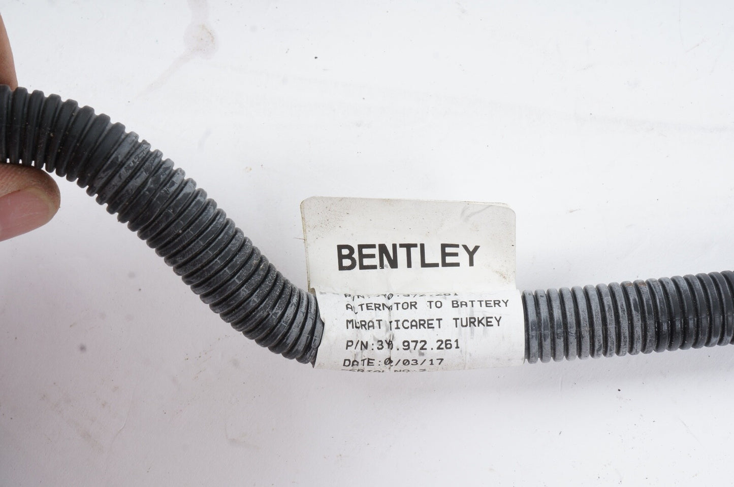 2010 - 2020 Bentley Mulsanne Alternator Wire Wiring Harness Cable