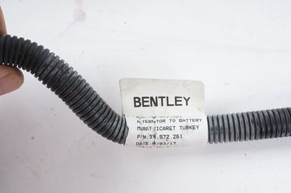 2010 - 2020 Bentley Mulsanne Alternator Wire Wiring Harness Cable