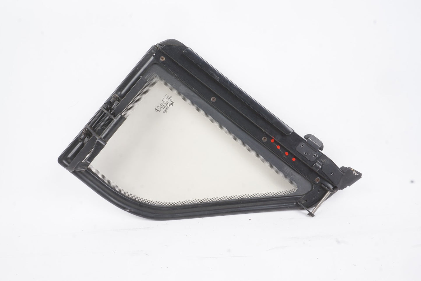 1987 - 1993 Cadillac Allante Rear Right Passenger Side Quarter Window Glass OEM