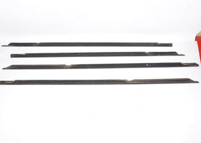 2011 - 2017 Audi A8L Long Door Window Belt Chrome Molding SET Of 4 OEM