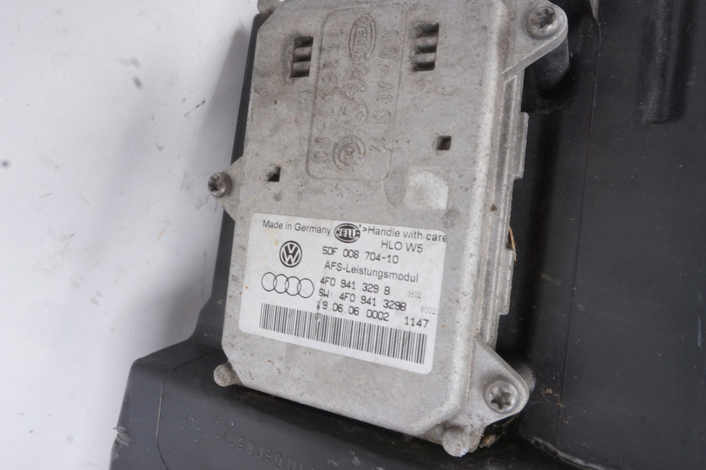 2005 - 2008 Audi A6 Front Left Driver Hid AFS Headlight OEM