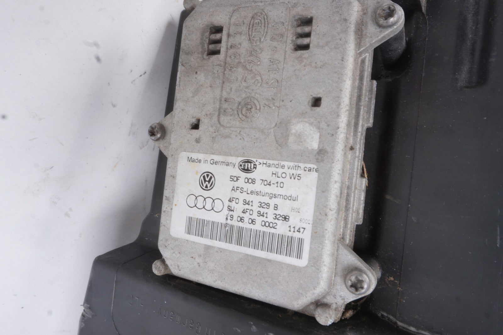 2005 - 2008 Audi A6 Front Left Driver Hid AFS Headlight OEM