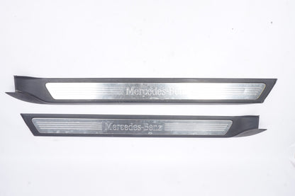 2011 - 2014 Mercedes W207 E350 Coupe Door Step Sill Left and Right Side Set OEM