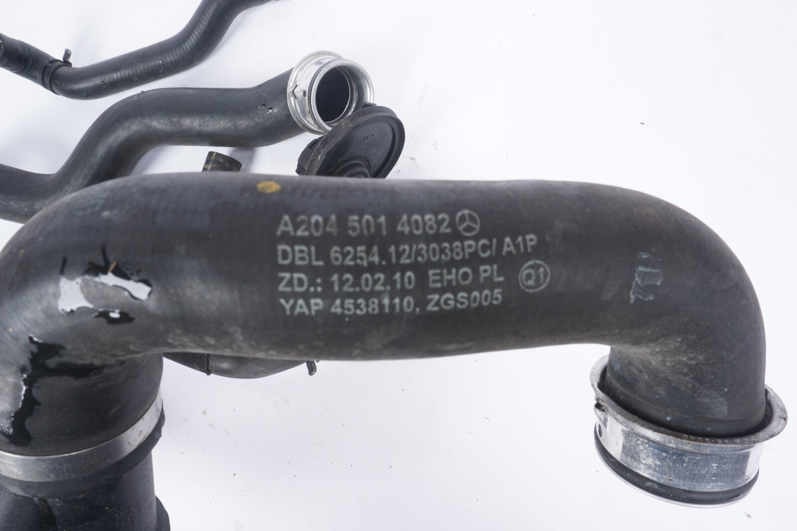 2011-2016 Mercedes E350 W207 Radiator Coolant Cooler Pipe Hose A2045014082 OEM