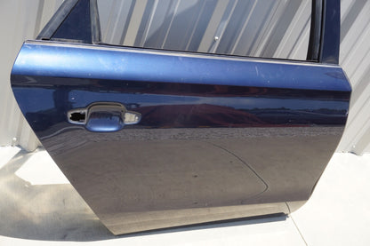 11-18 Audi A8 Long Rear Right Passenger Side Door Shell Cover Panel Blue