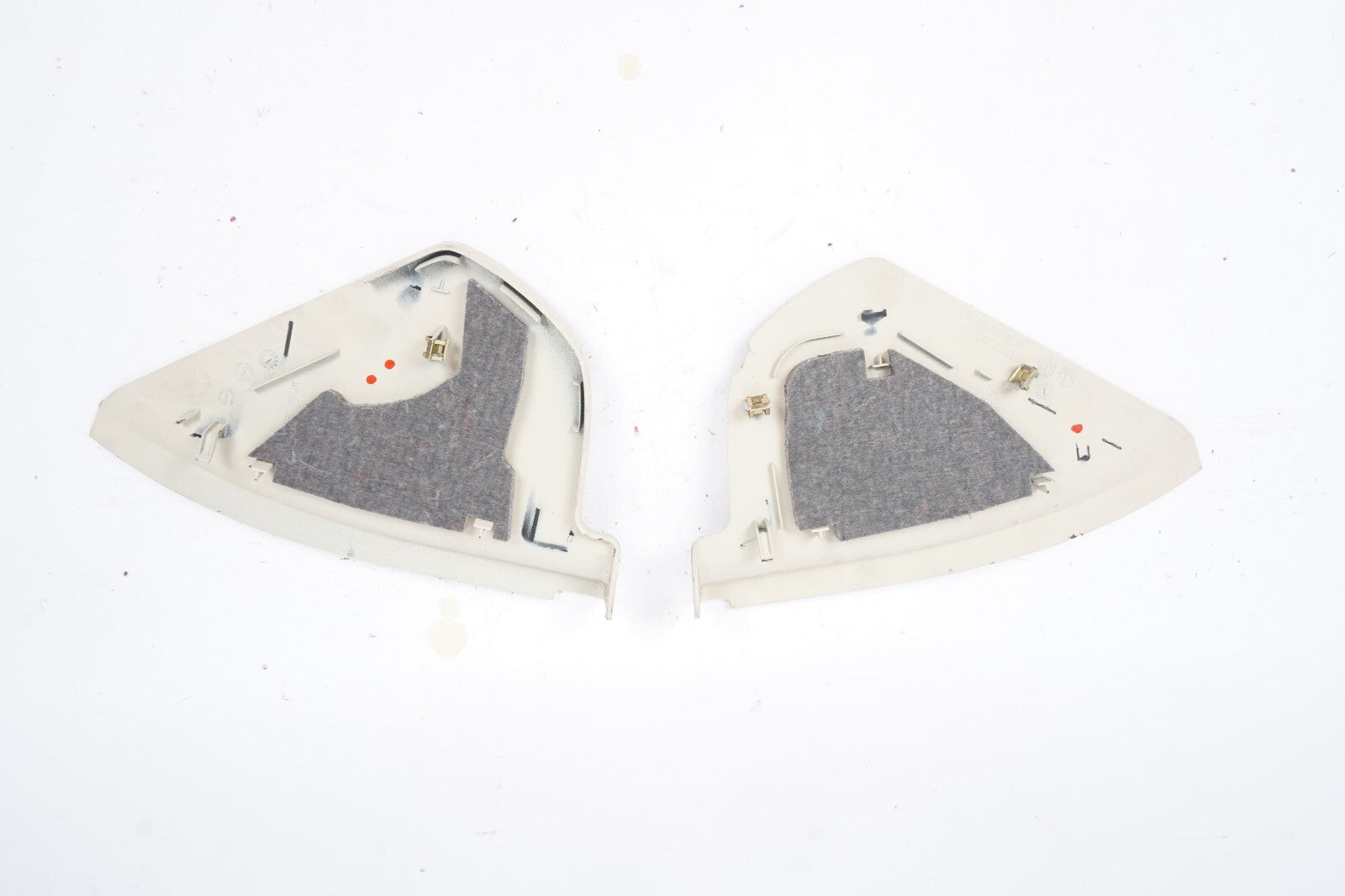 03-12 Mercedes R230 SL500 SL550 Dash End Cap Cover Trim Left & Right OEM