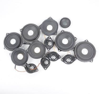 2012 - 2014 BMW 650i Speaker Speakers Set Harmon Kardon OEM
