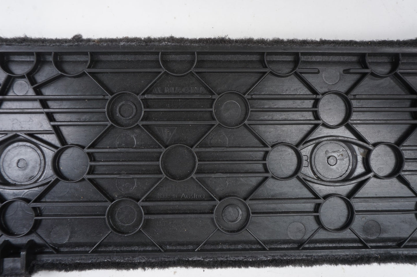 10-16 Porsche Panamera S Air Compressor Emergency Spare Tool Foam Cover OEM