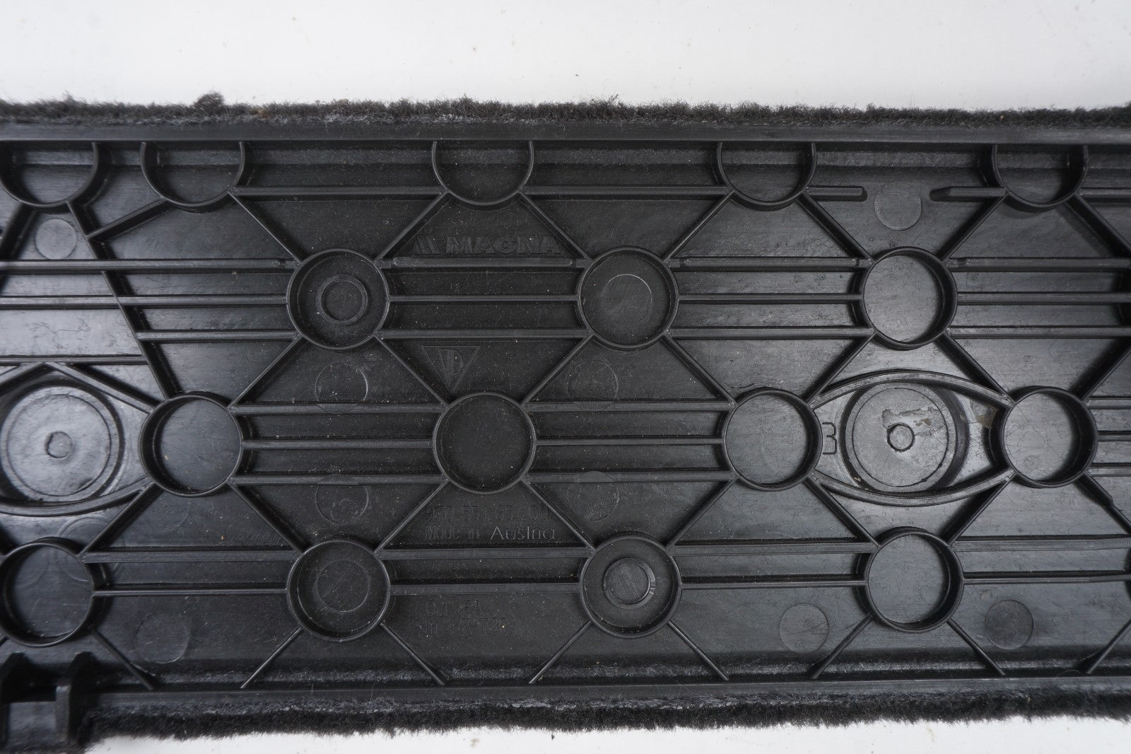 10-16 Porsche Panamera S Air Compressor Emergency Spare Tool Foam Cover OEM