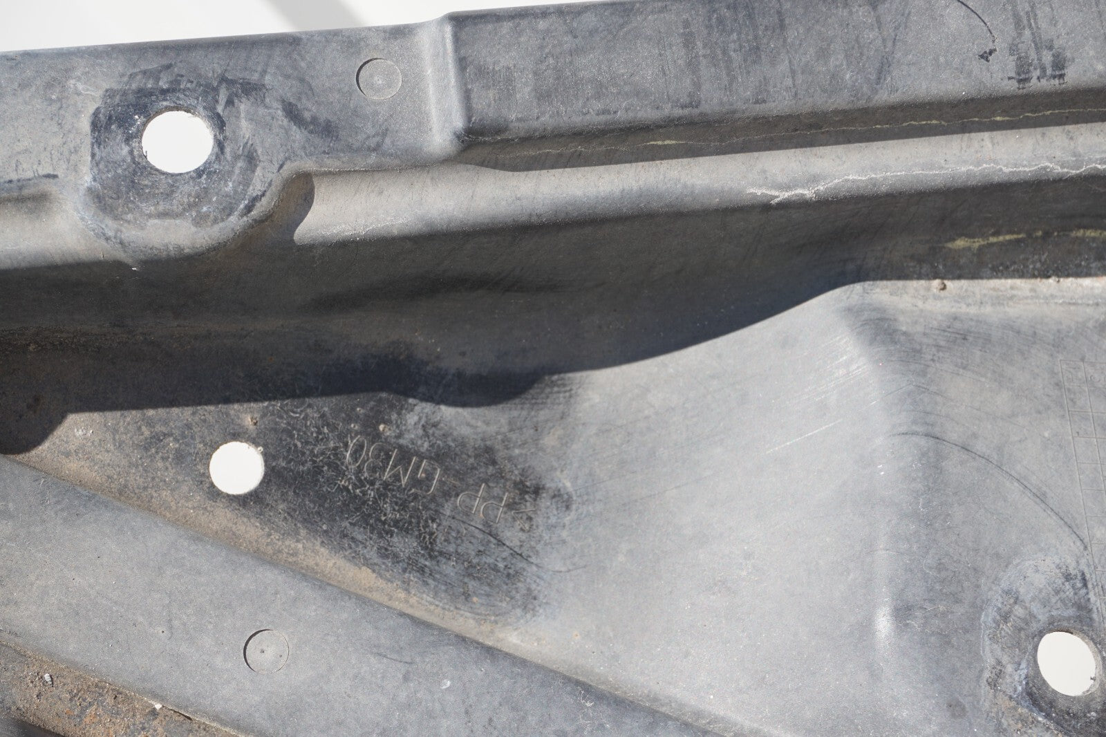 10-17 Mercedes W207 E350 E550 Engine Front Lower Flap Splash Guard OEM