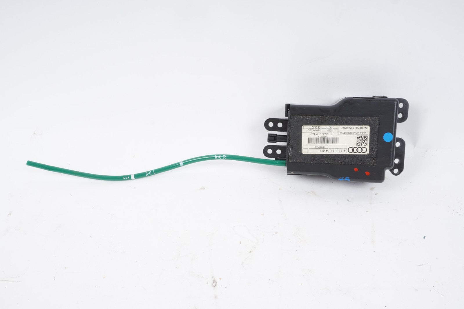 11-17 AUDI A8 A8L S8 FRONT RIGHT PASSENGER SEAT AIR PUMP 4H0881074AC OEM
