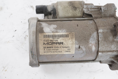2018 - 2024 ALFA ROMEO STELVIO 2.0L ENGINE STARTER MOTOR 12V OEM 00505329960