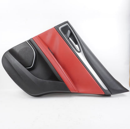 2018 - 2021 ALFA ROMEO STELVIO REAR RIGHT DOOR TRIM PANEL OEM 01561501530 RED