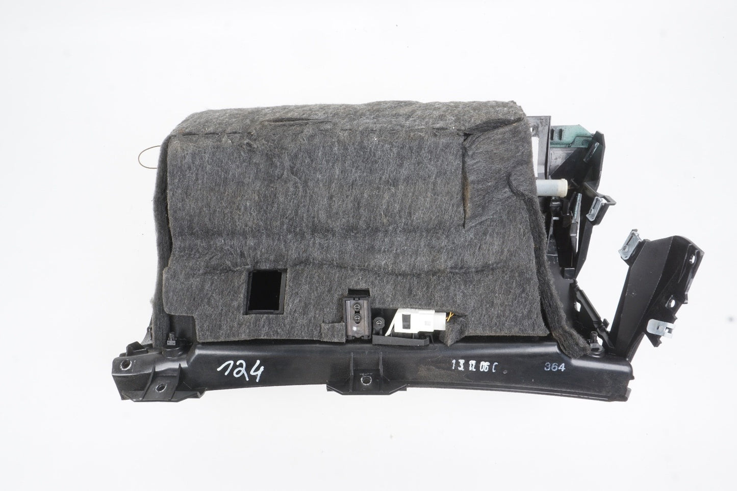 07-09 Mercedes W221 S550 S450 Dashboard Dash Glove Box Compartment Gray OEM