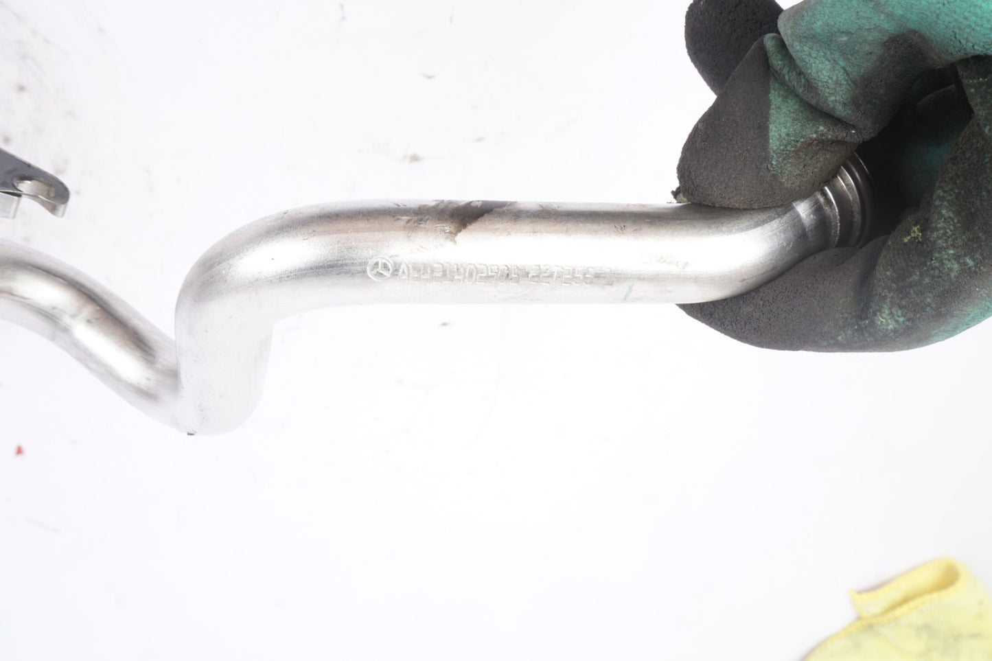 2012 2013 MERCEDES E350 ML350 S350 EGR VALVE PIPE TUBE, 6421402908, GENUINE OEM