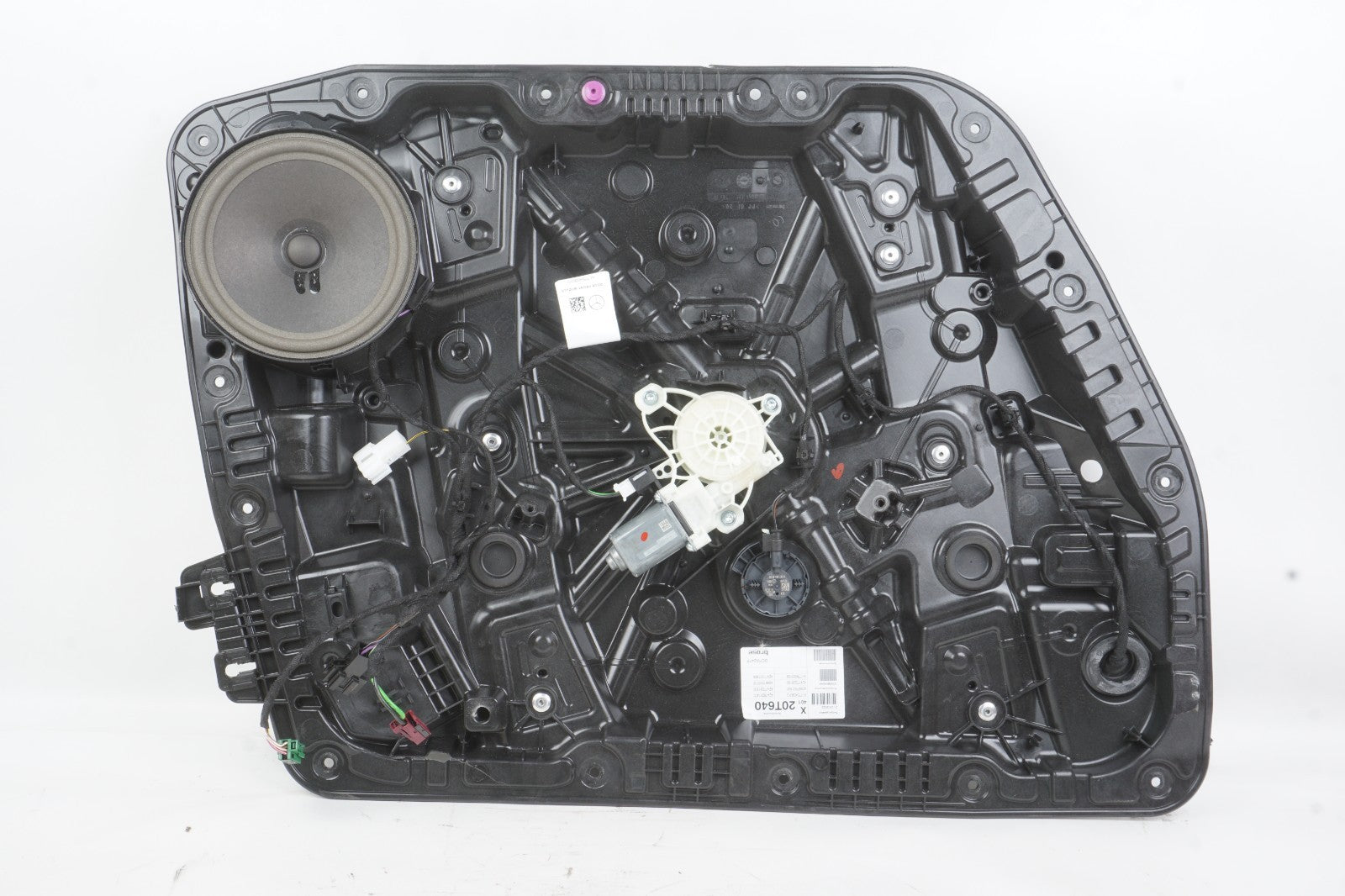 2022 - 2024 MERCEDES EQB350 FRONT LEFT DOOR WINDOW REGULATOR CARRIER SPEAKER