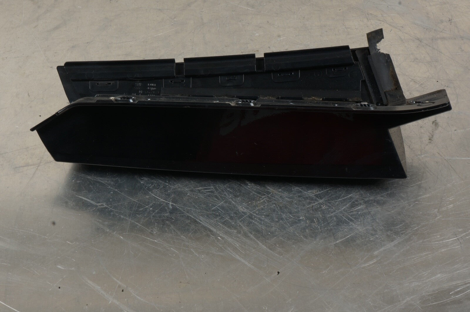 07-14 MINI COOPER R55 LEFT DRIVER REAR C-PILLAR COLUMN EXTERIOR TRIM OEM 7167227