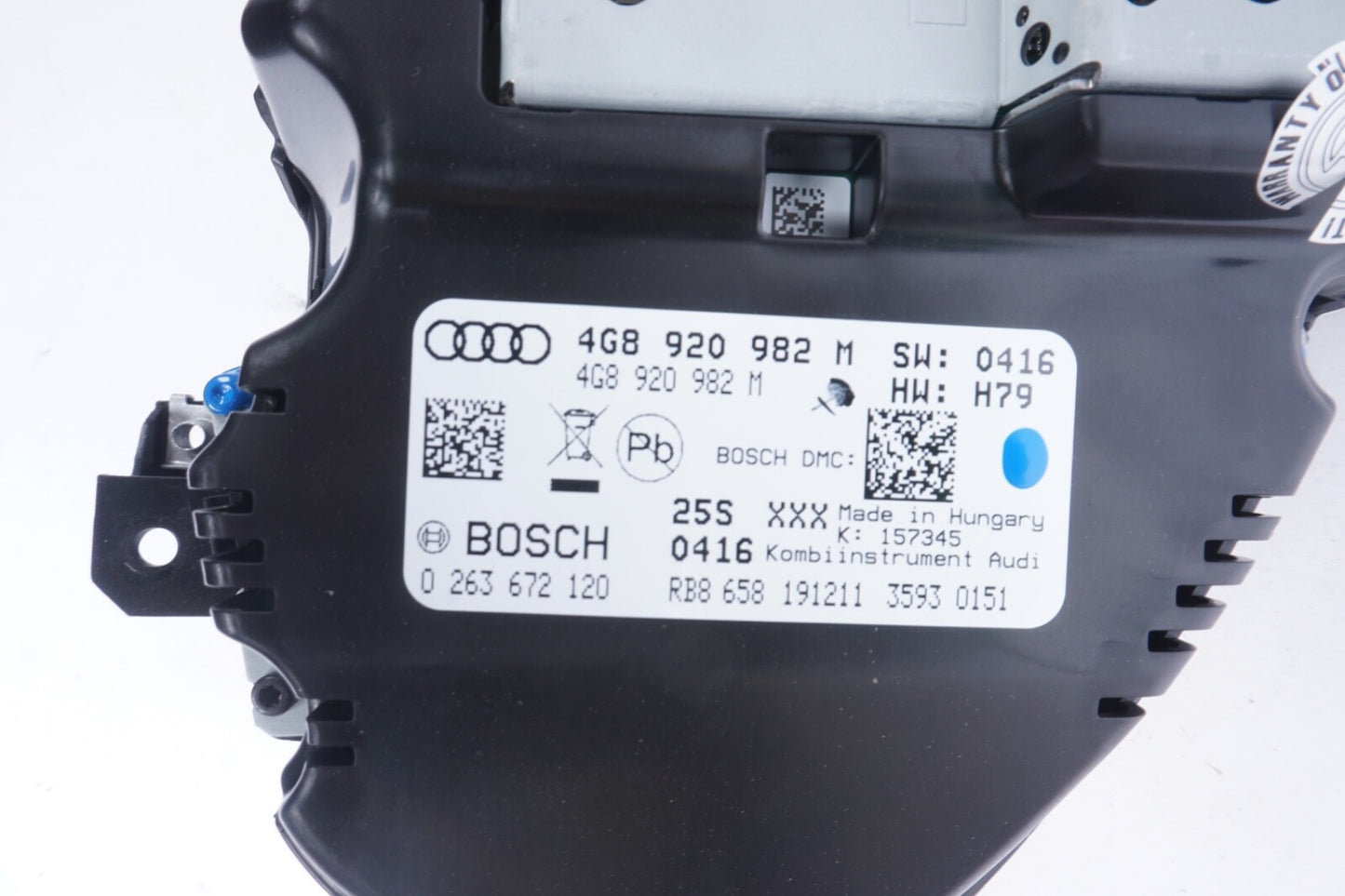2012 - 2015 Audi A6 A7 Speedometer Instrument Gauge Cluster 4G8920982 OEM