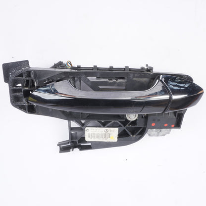 07-13 Mercedes W221 S600 S550 Rear Left Exterior Door Handle Keyless Go OEM