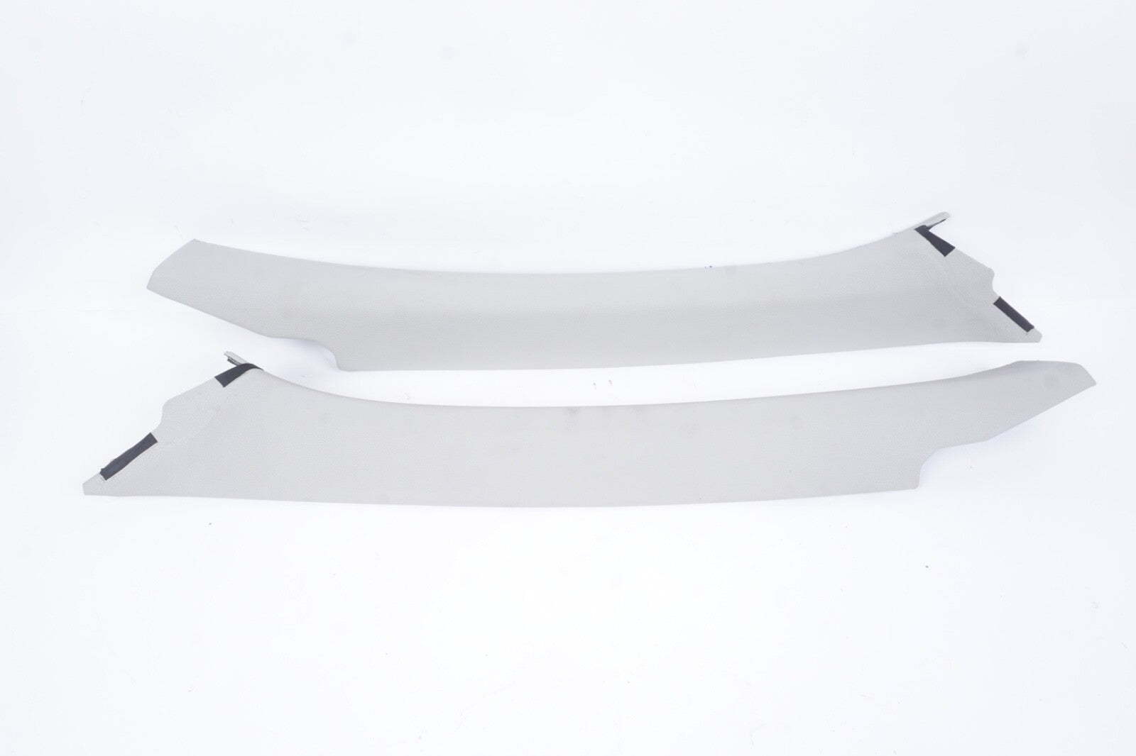 14-17 MERCEDES W207 E400 E350 COUPE FRONT RIGHT LEFT TRIM A PILLAR OEM GRAY