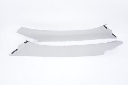 14-17 MERCEDES W207 E400 E350 COUPE FRONT RIGHT LEFT TRIM A PILLAR OEM GRAY