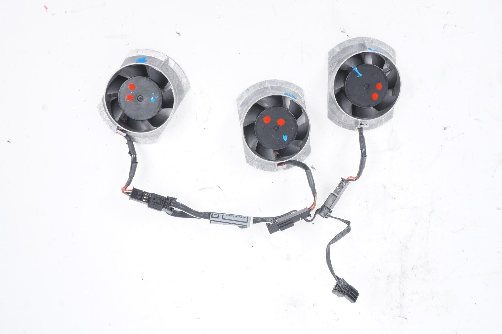 13-18 BMW 650i 640i Front Seat Vent Fan 9180626-02 SET Of 3 OEM