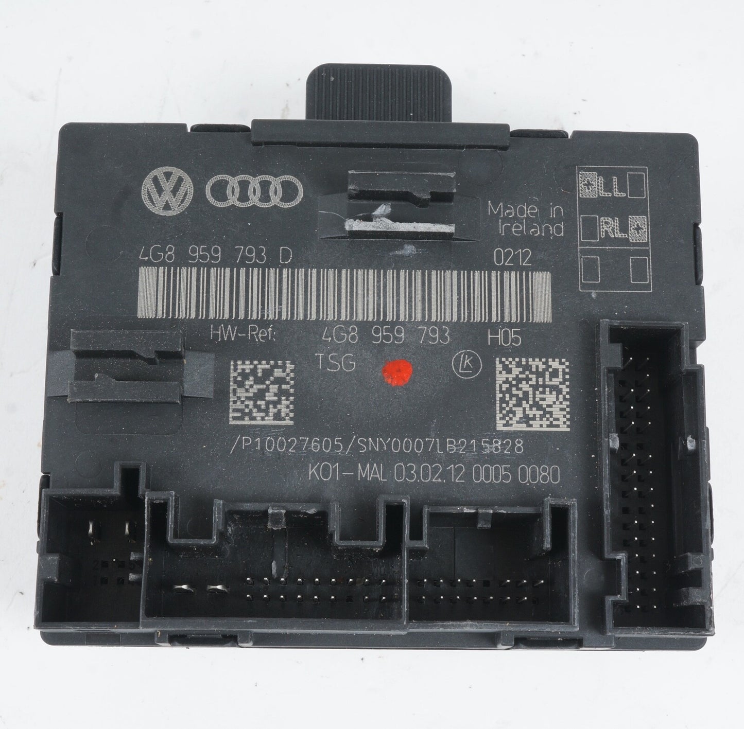 2012-2017 Fits Audi A6 S6 A7 Front Door Control Module Unit Left Side 4G8959793