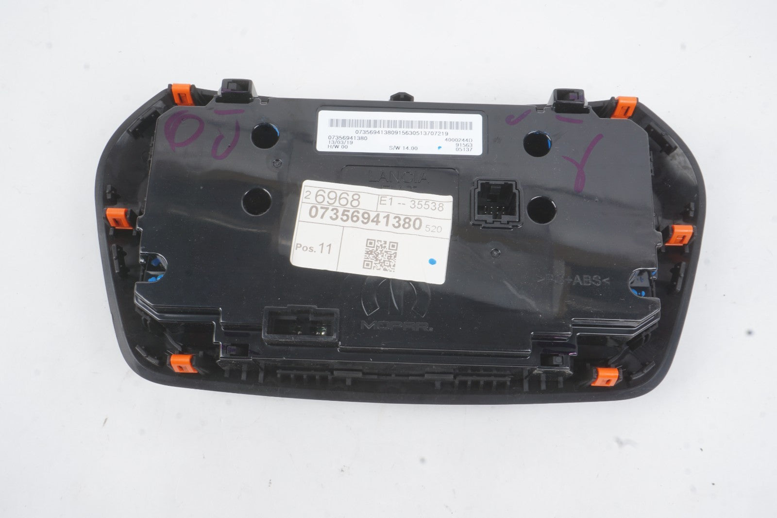 2018-2020 Jeep Renegade A/C Heater Climate Control Unit 07356941380 OEM