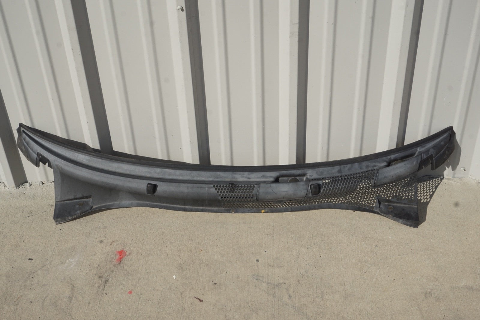 2012-2017 FIAT 500 Front Windshield Cowl Trim Cover Vent Panel Top Complete OEM 