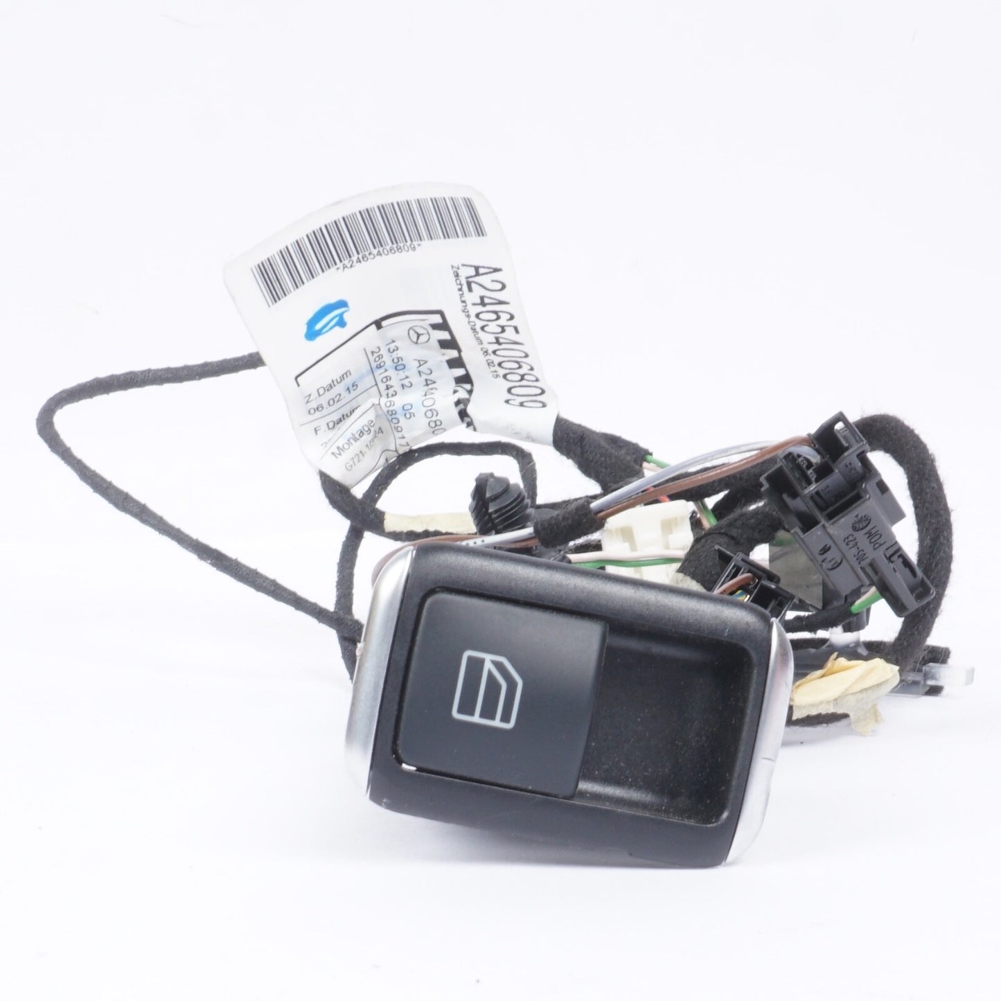 2019-2020 MERCEDES-BENZ GLA250 REAR DOOR Panel Wiring Harness Window Switch