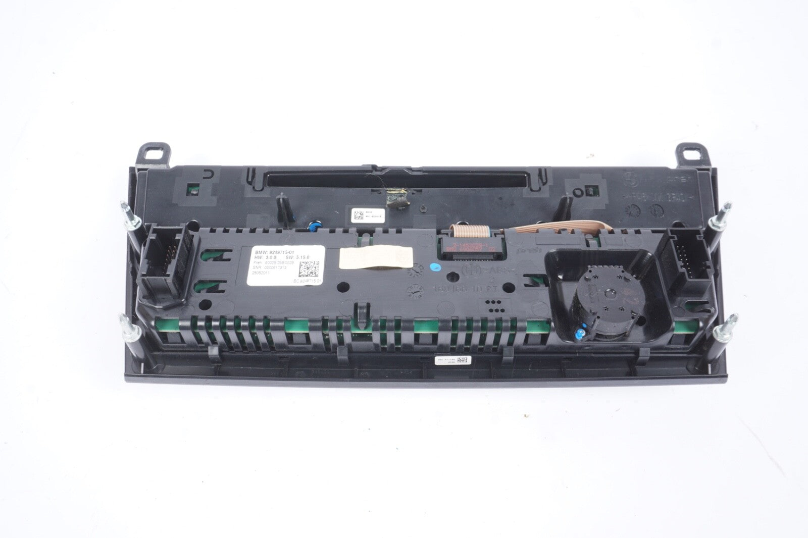 2009 - 2012 BMW 535I 740I 750I B7 Temperature Climate Control Panel 9249715
