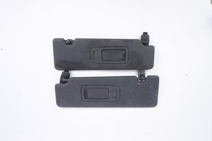 2018 - 2023 BMW X2 F39 FRONT LEFT RIGHT SIDE SUNVISOR OEM BLACK - PAIR
