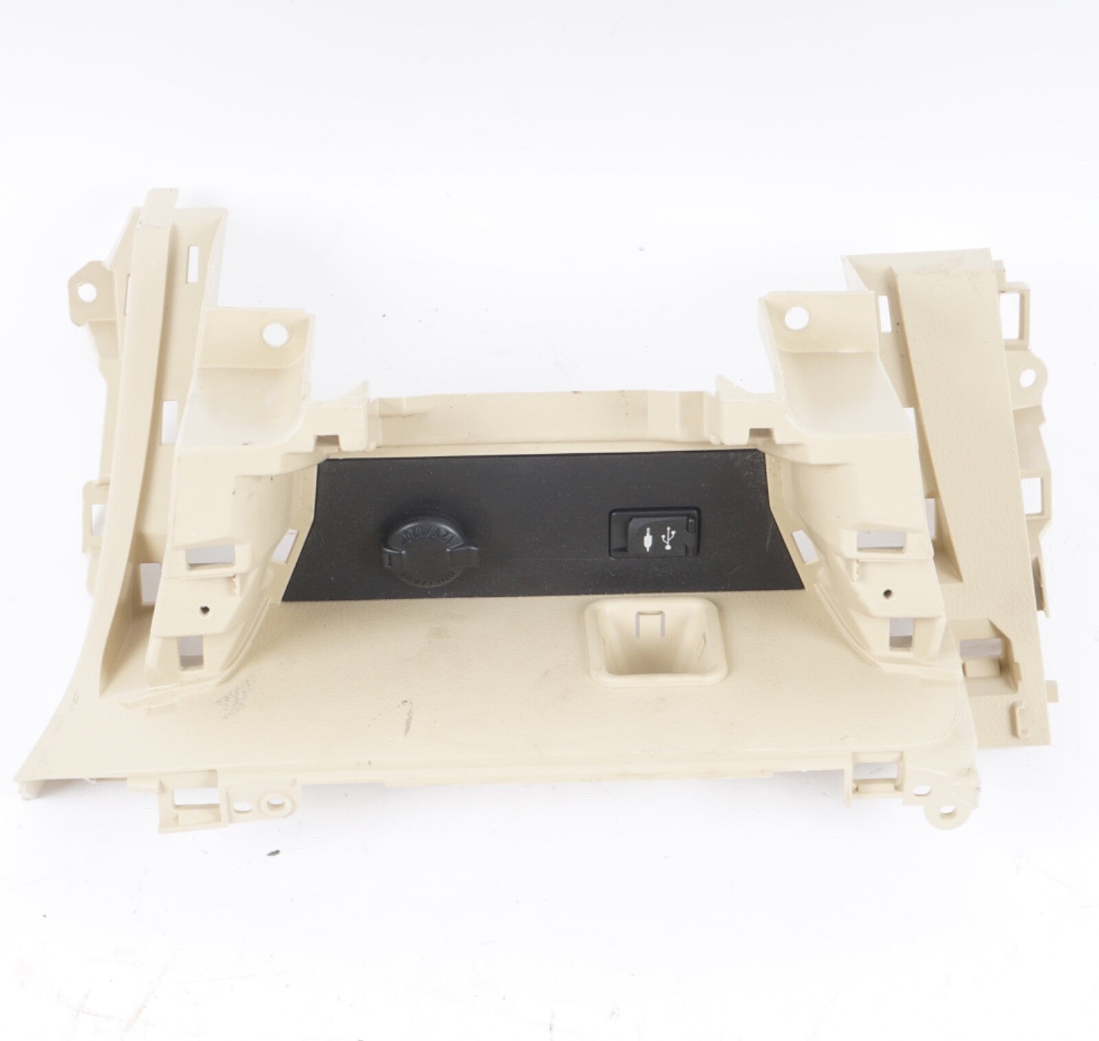 2014 - 2016 TOYOTA HIGHLANDER DASH CENTER LOWER TRIM COVER PANEL OEM BEIGE