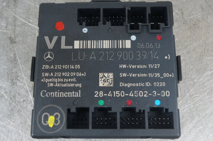 08-14 Mercedes W204 C300 C350 Front Left Side Door Control Module 2129003914 OEM
