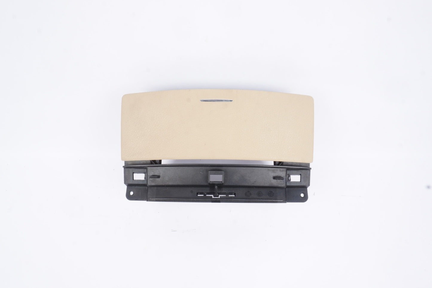 10-13 Mercedes W221 S550 S450 Dashboard Center Console CD Player Cover Beige OEM