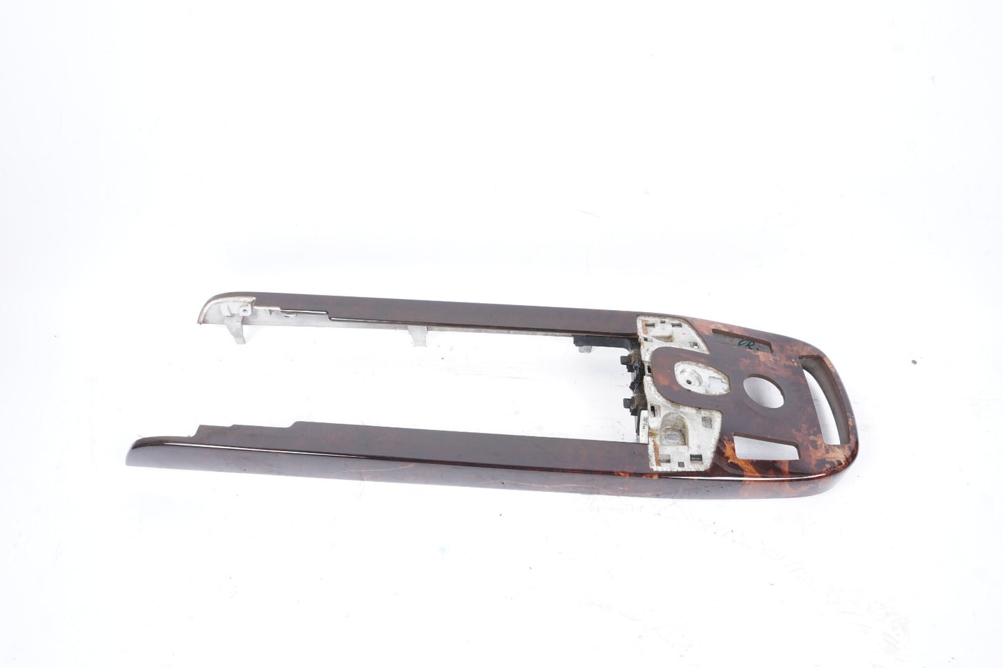 07-09 Mercedes W221 S600 S550 Center Console Trim Bezel Wood 2216800434 OEM