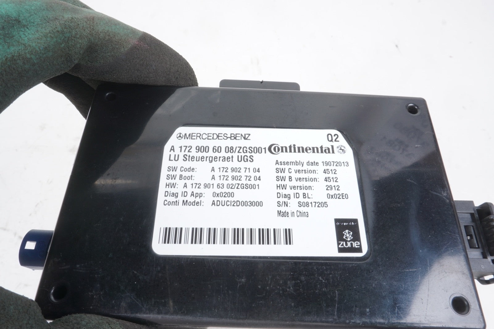2013 - 2017 Mercedes C250 Communication Control Module Unit OEM