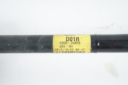 2013-2018 HYUNDAI SANTA FE REAR AXLE SHAFT RIGHT PASSENGER SIDE 49601-2W050 OEM