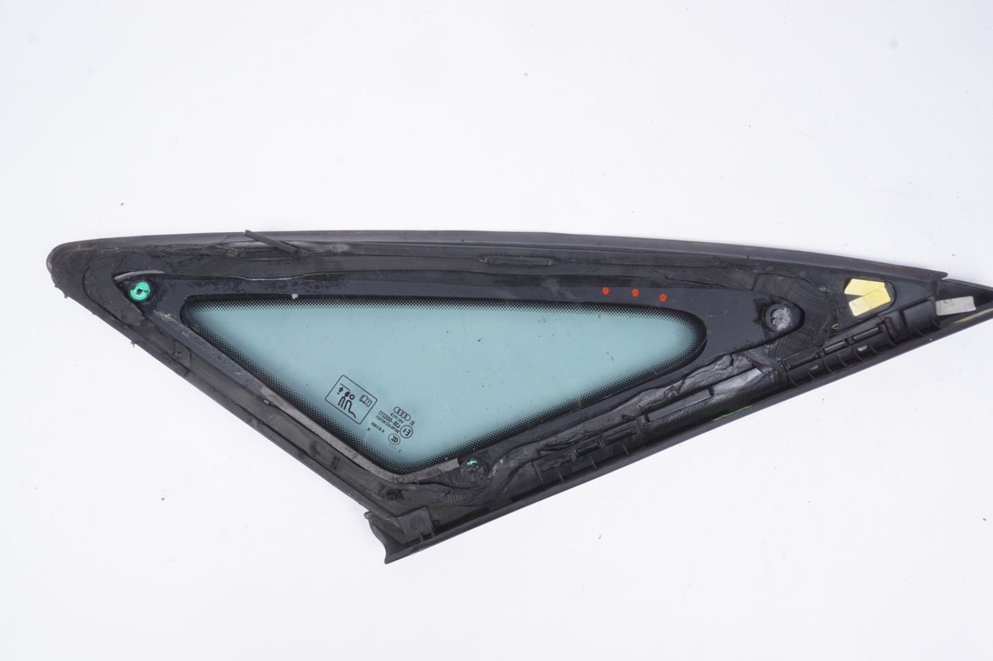 2011 - 2014 AUDI A8 L REAR LEFT DRIVER SIDE QUARTER WINDOW GLASS OEM