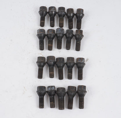 BMW 235 240 328 335 340 428 435 528 535 540 640 WHEEL LUG NUT NUTS SET of 20 OEM