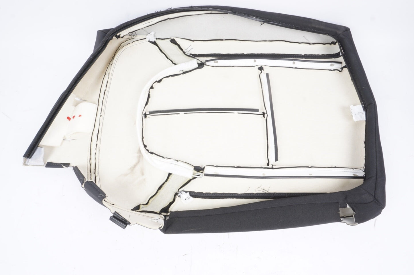 2021 - 2024 POLESTAR 2 OEM REAR LEFT UPPER  SEAT BACKREST CLOTH