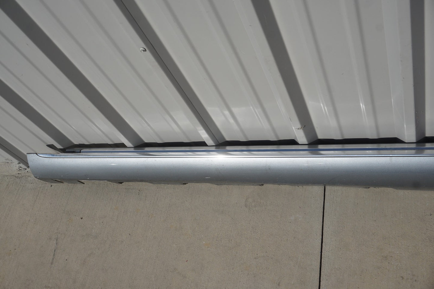 11-14 Audi A8L LONG Left Driver Side Rocker Panel Skirt Molding Trim OEM
