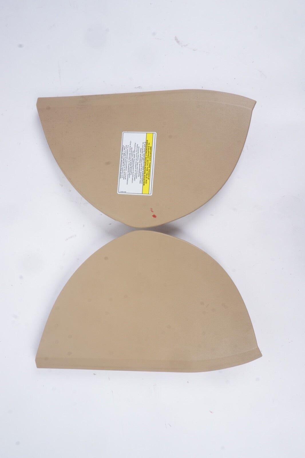 07-13 MERCEDES W221 S550 S600 S65 LEFT RIGHT DASH DASHBOARD END TRIM COVER OEM