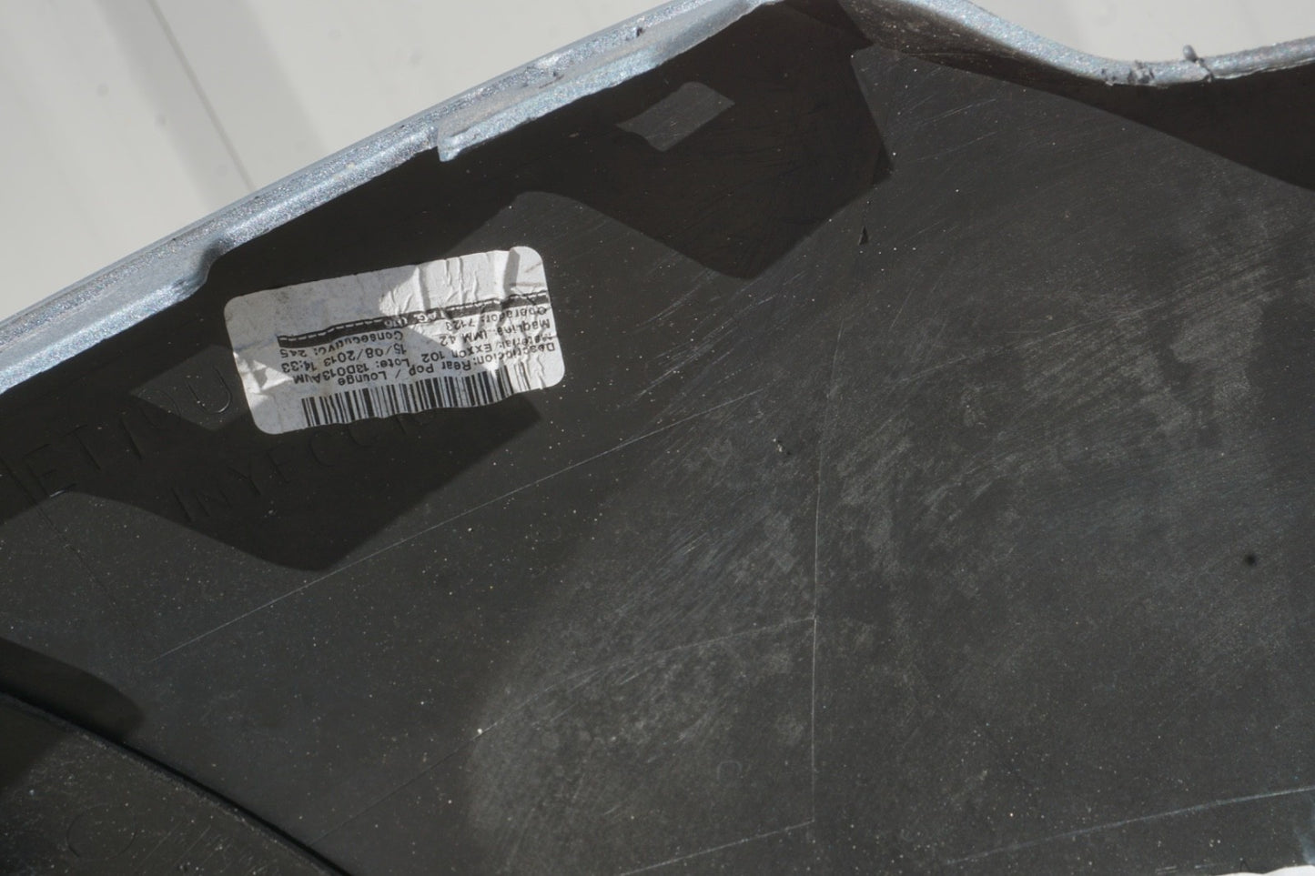 2012-2015 FIAT 500 POP 2 DOOR REAR BUMPER NO SHIPPING LOCAL PICKUP ONLY OEM*