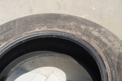2x Used 225/50 R18 Cooper CS5 Grand Touring Tires 9.5mm Tread 225/60/16