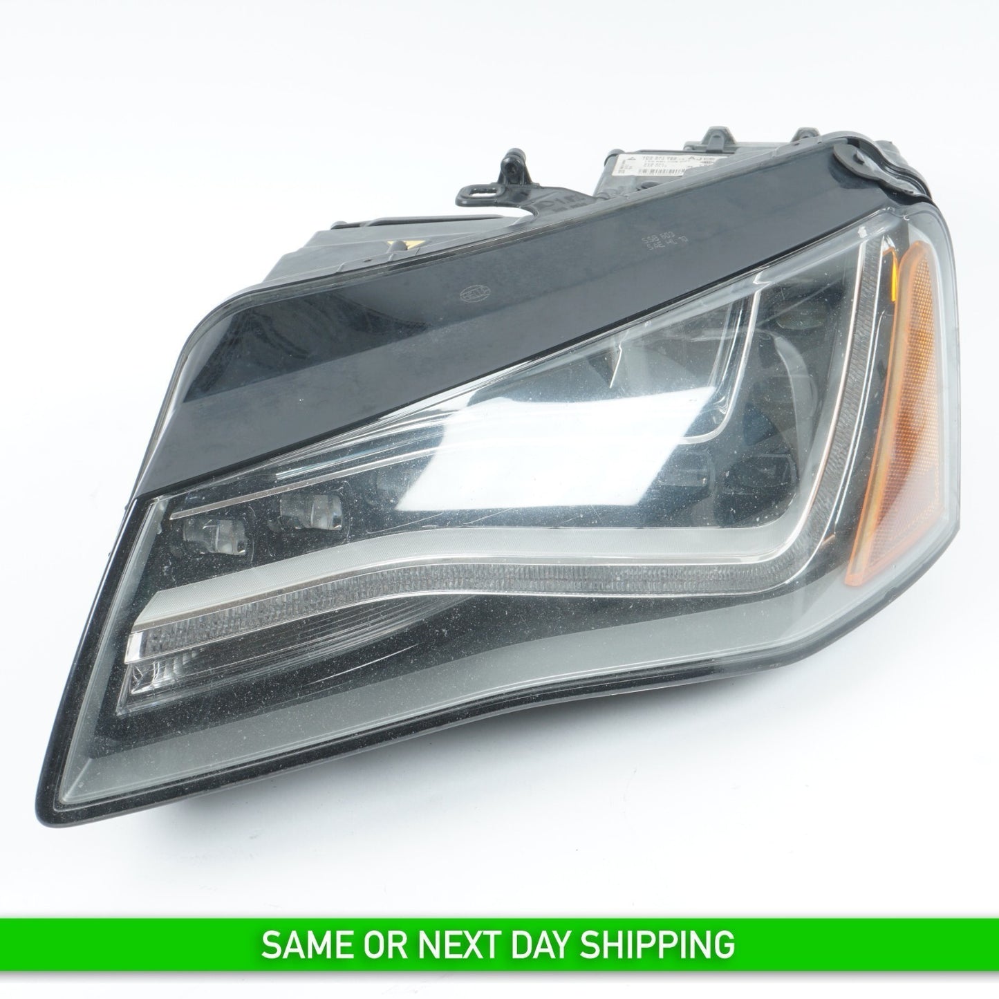 2011 - 2014 AUDI A8L LED HEADLIGHT LEFT DRIVER SIDE  4H0941003AJ  OEM