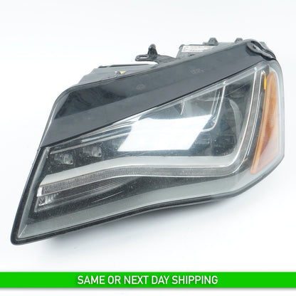 2011 - 2014 AUDI A8L LED HEADLIGHT LEFT DRIVER SIDE  4H0941003AJ  OEM