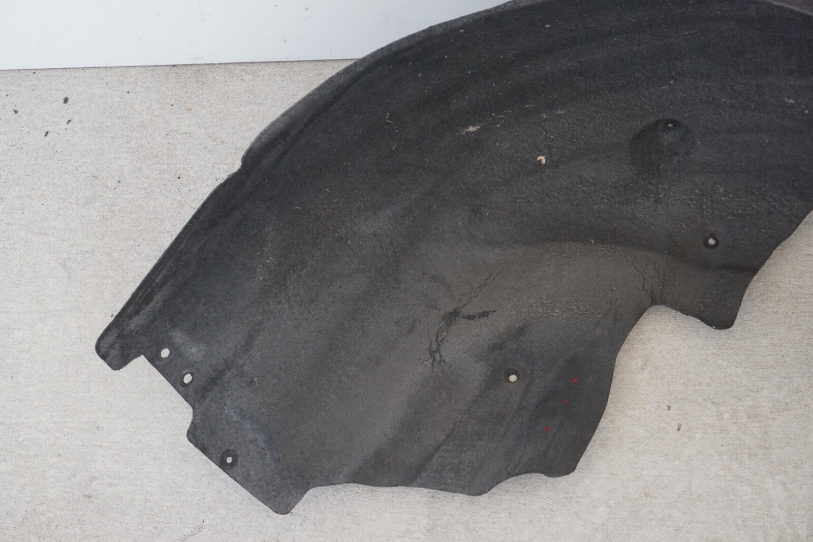 2012-2016 BMW 650XI F13 COUPE REAR LEFT FENDER LINER SPLASH GUARD SHIELD OEM