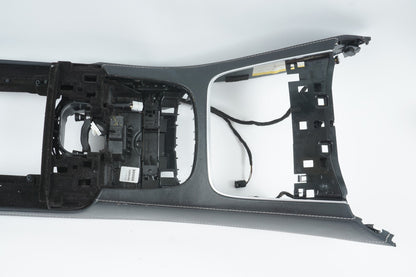 14 - 17 Mercedes W222 S600 S550 Center Console Trim Panel w/ Wire Harness OEM