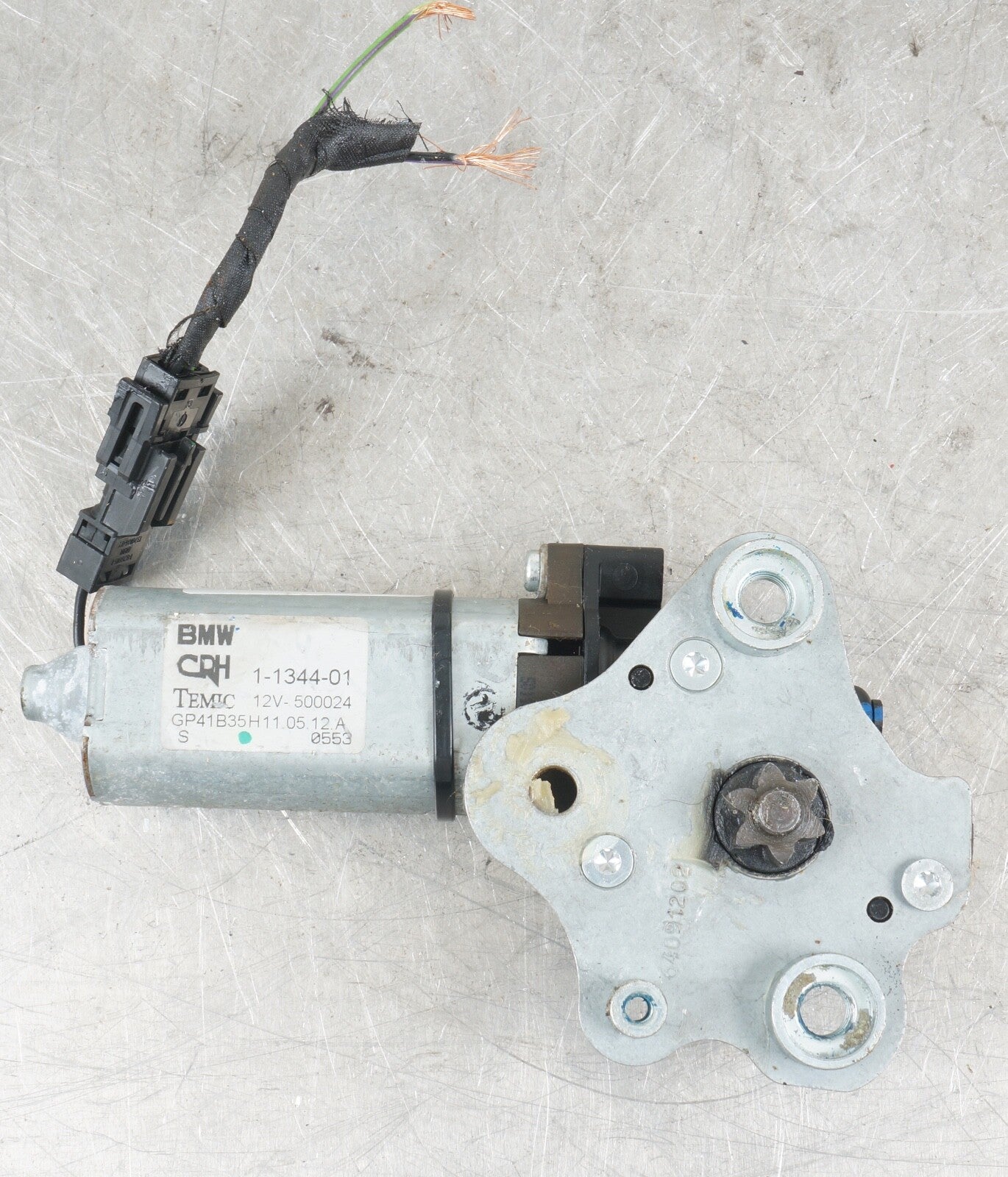 01-13 BMW 328 335 CONVERT FRONT RIGHT SEAT BACKREST ADJUSTMENT MOTOR
